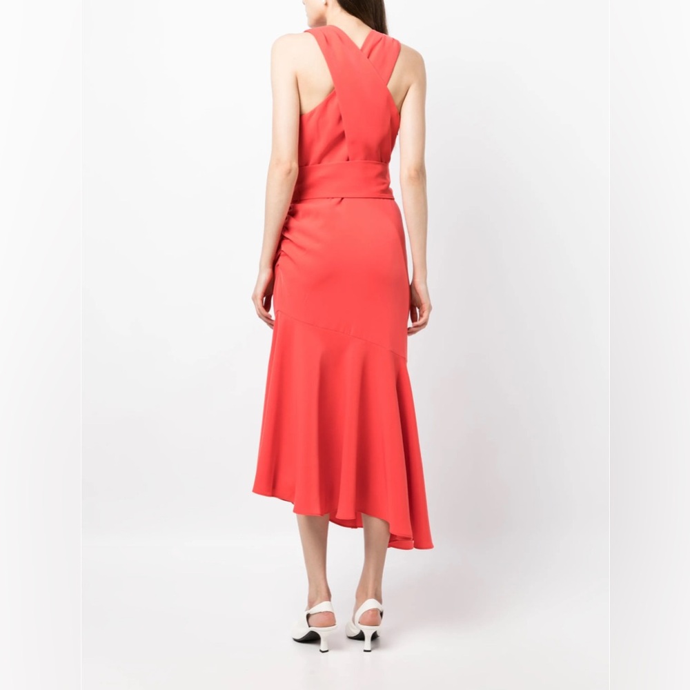 Sachin & Babi Naomi Belted Halter Dress Size 8 - Picture 11 of 16